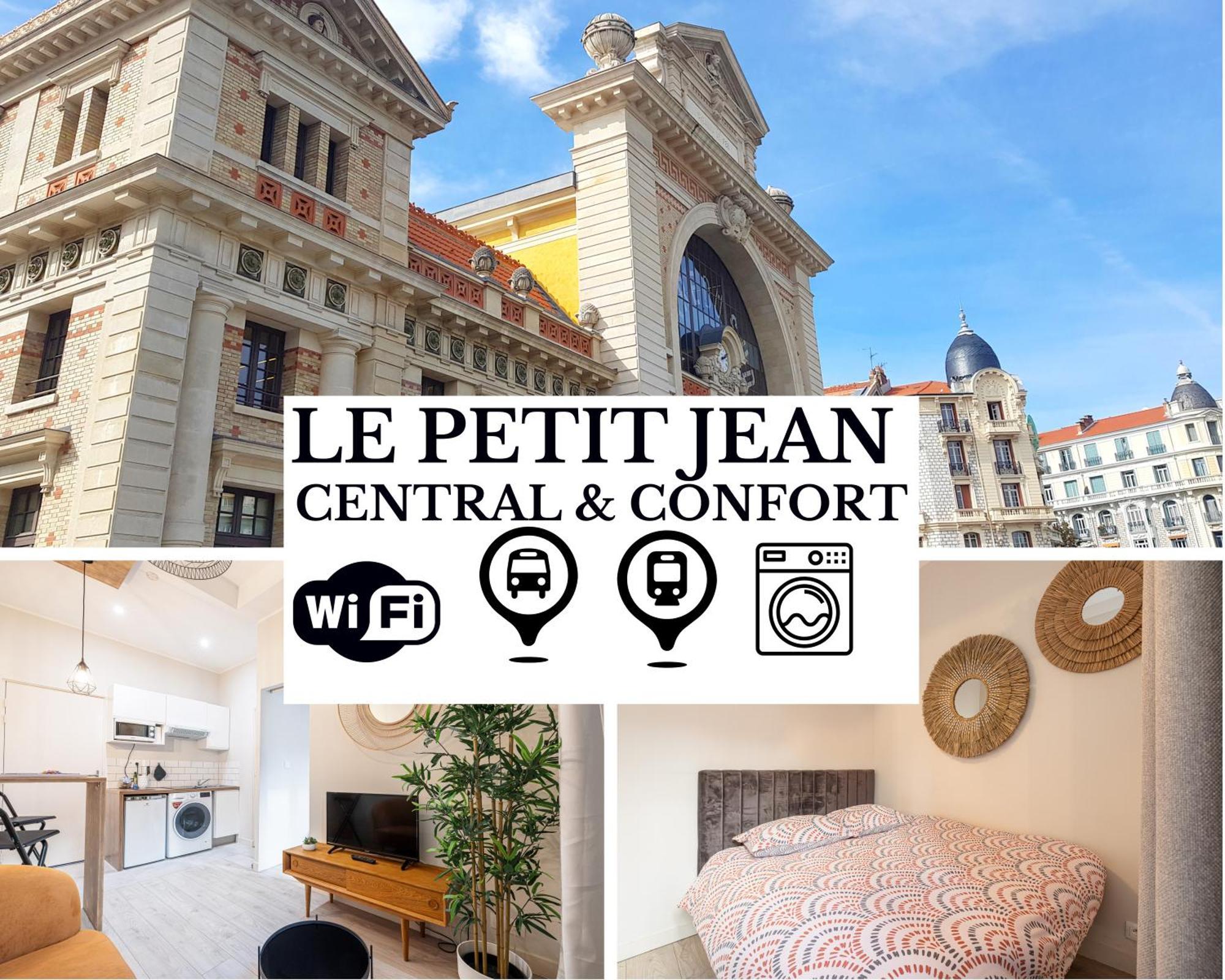 Le Petit Jean- Central Pres Gare Et Tram - Supermarches - Wifi - Nice Buitenkant foto